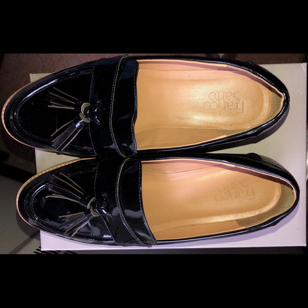 Patent Leather Franco Sarto Loafers